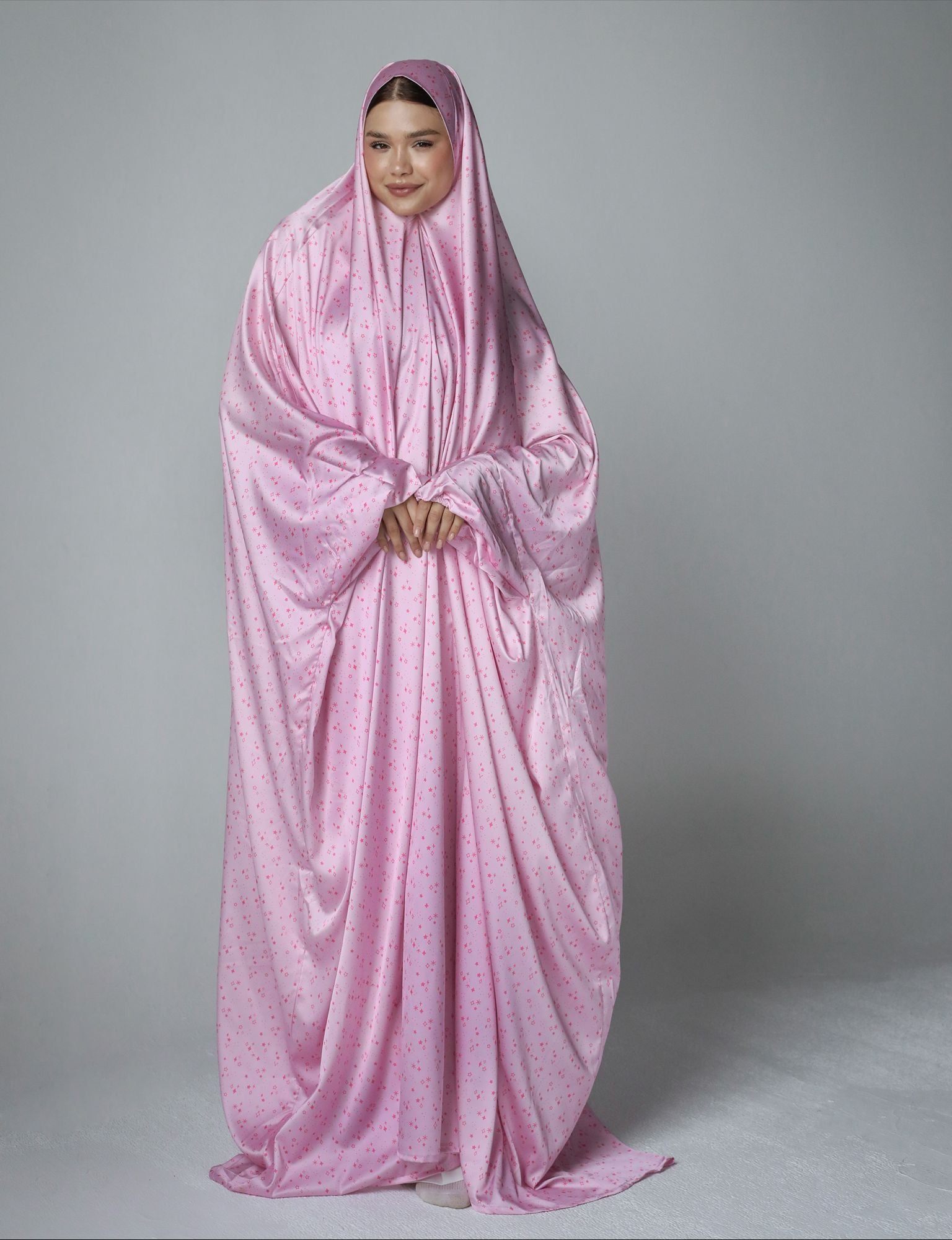 Pink Glaze - Slip on Khimar