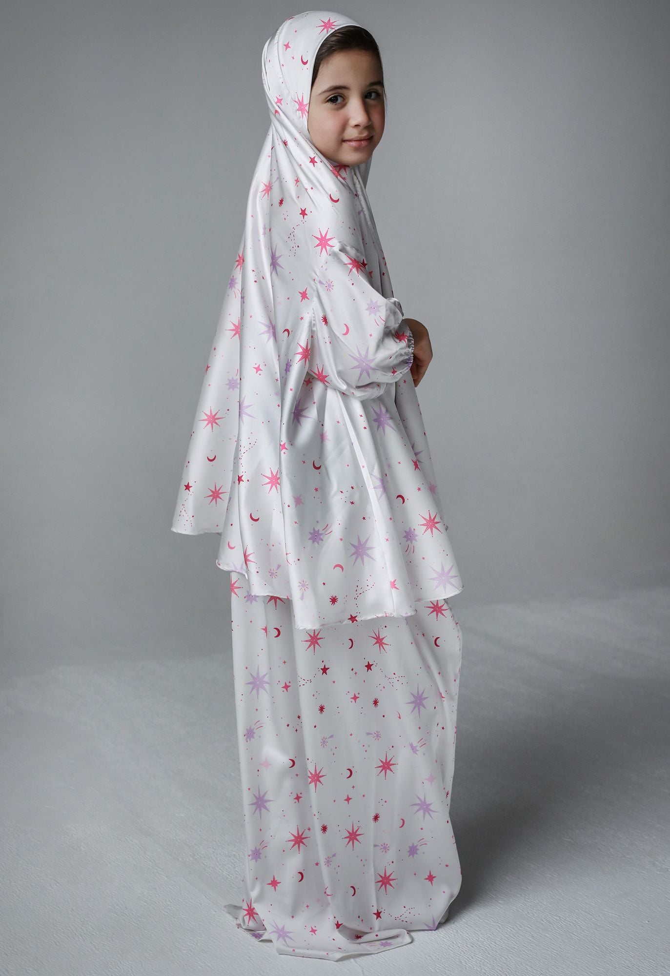 Off-white Galaxies - Kids Prayer Set