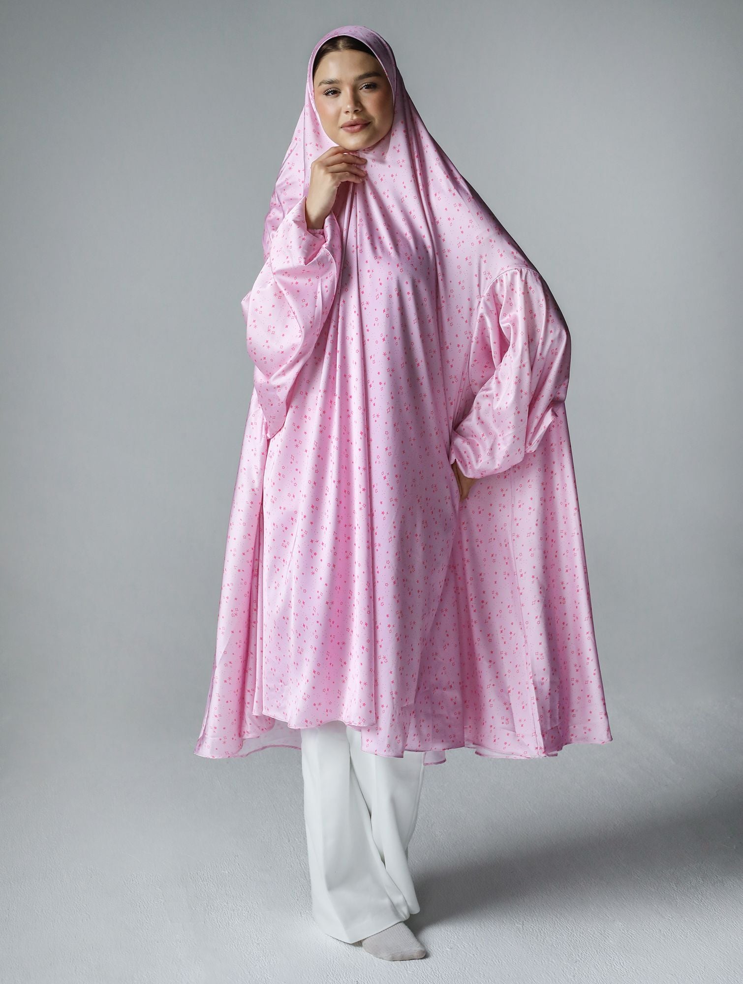 Pink Glaze - Midi Khimar