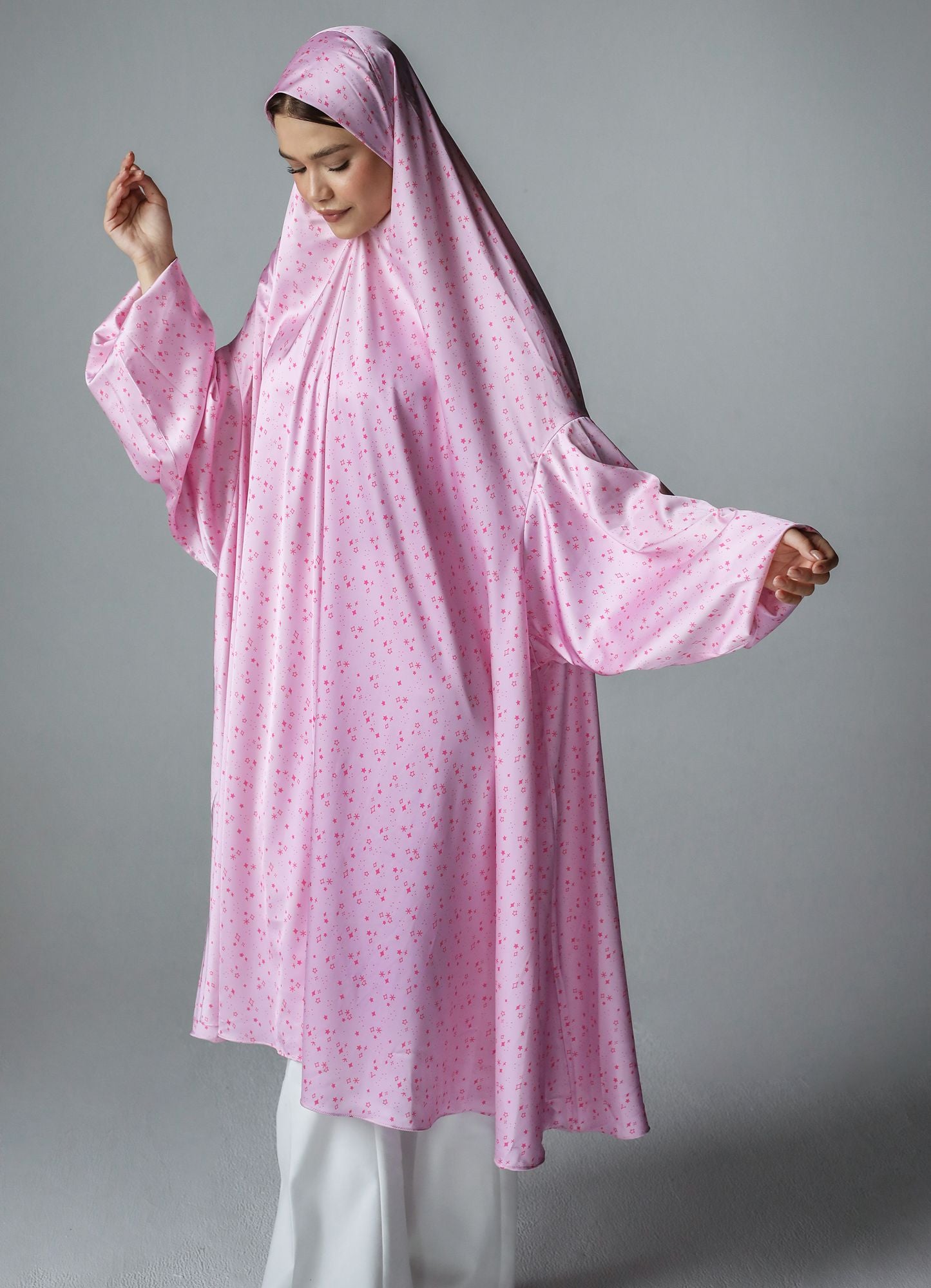 Pink Glaze - Midi Khimar