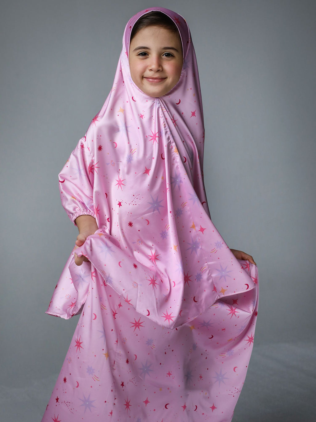 Pink Galaxies - Kids Prayer Set