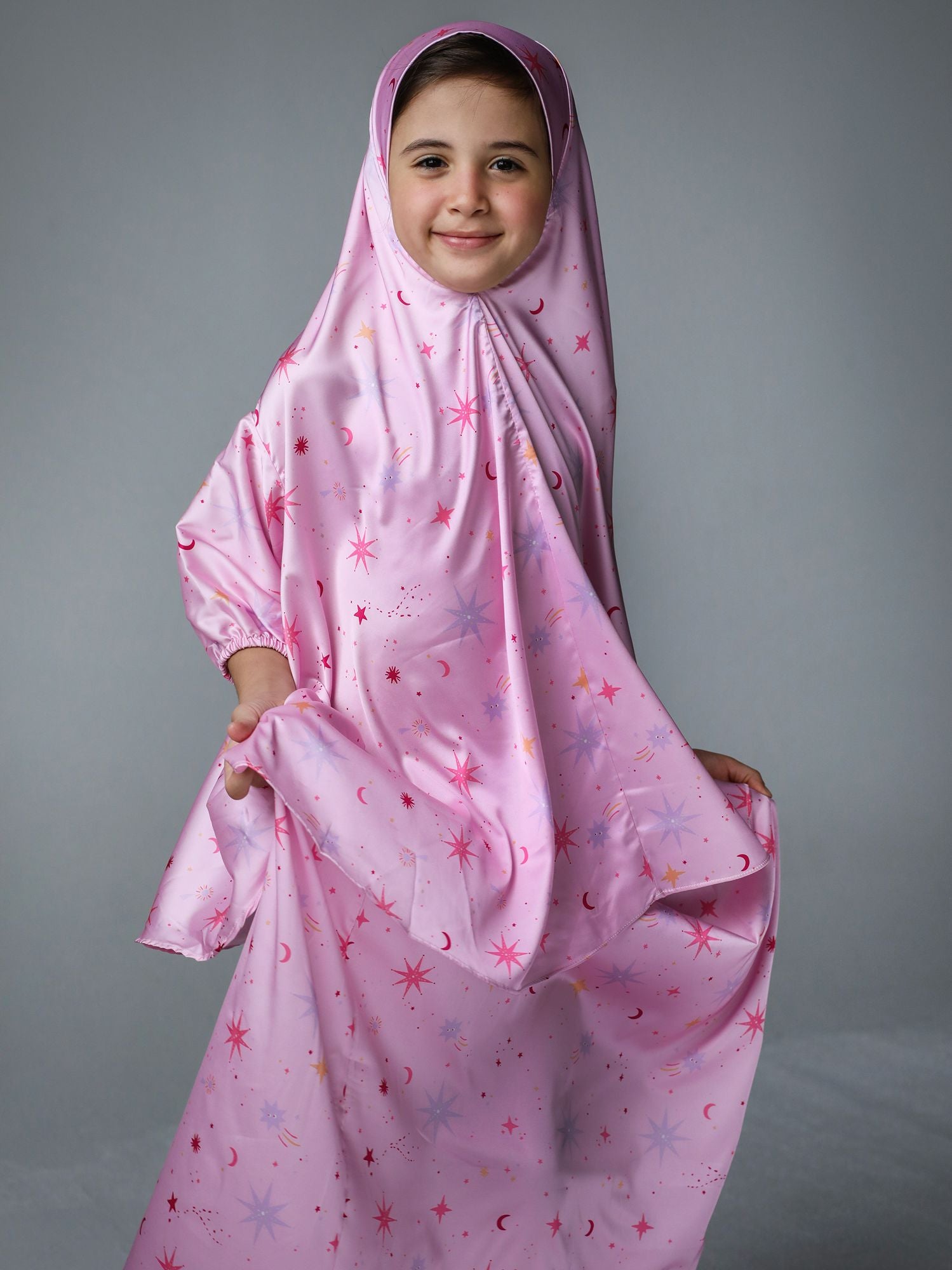 Pink Galaxies - Kids Prayer Set