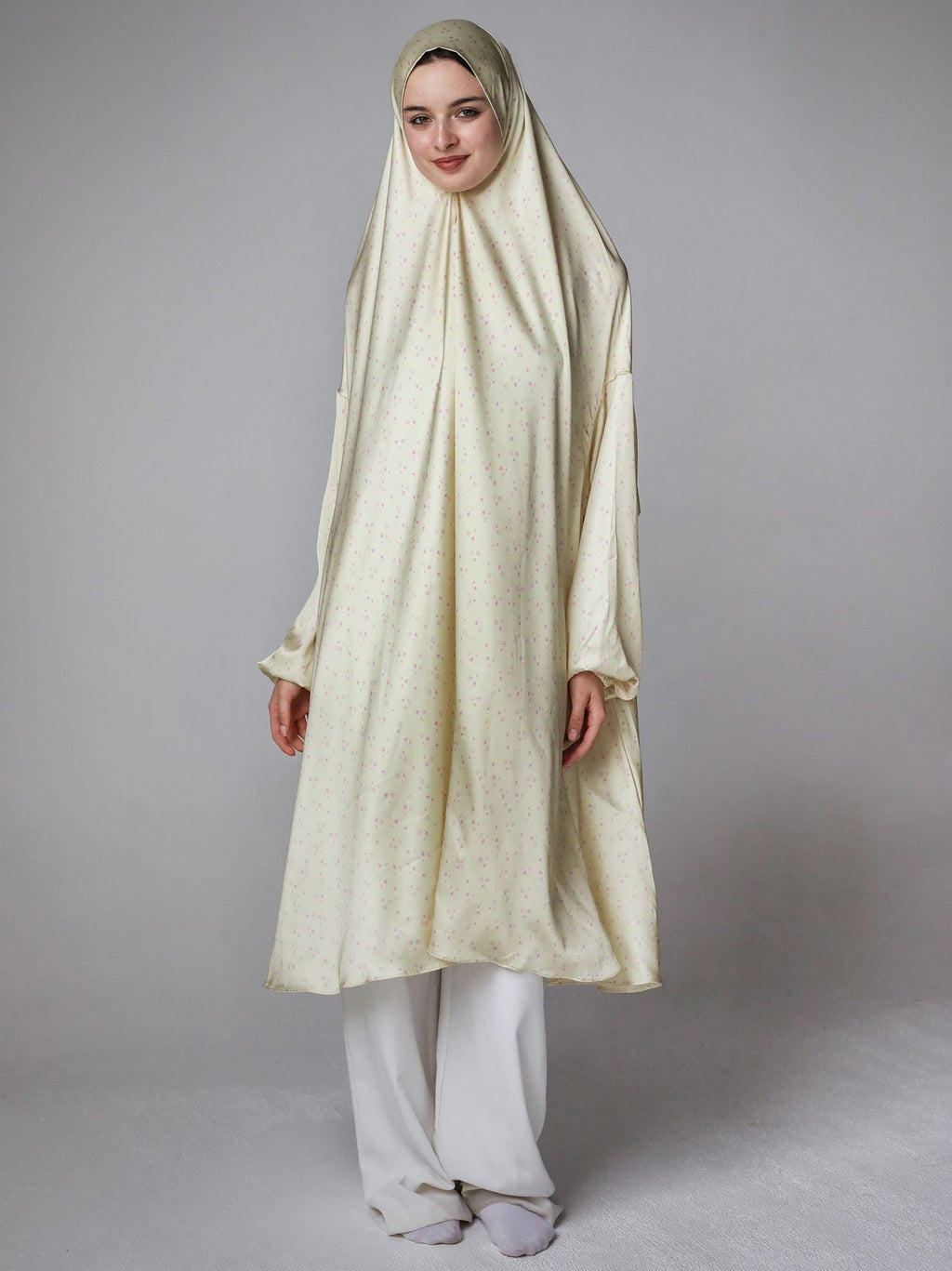 Butter Yellow Glaze - Midi Khimar