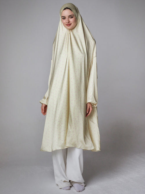 Butter Yellow Glaze - Midi Khimar