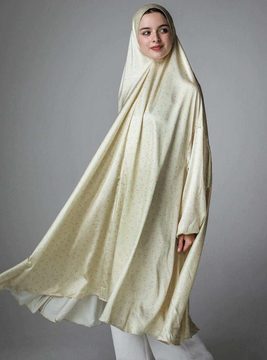 Butter Yellow Glaze - Midi Khimar