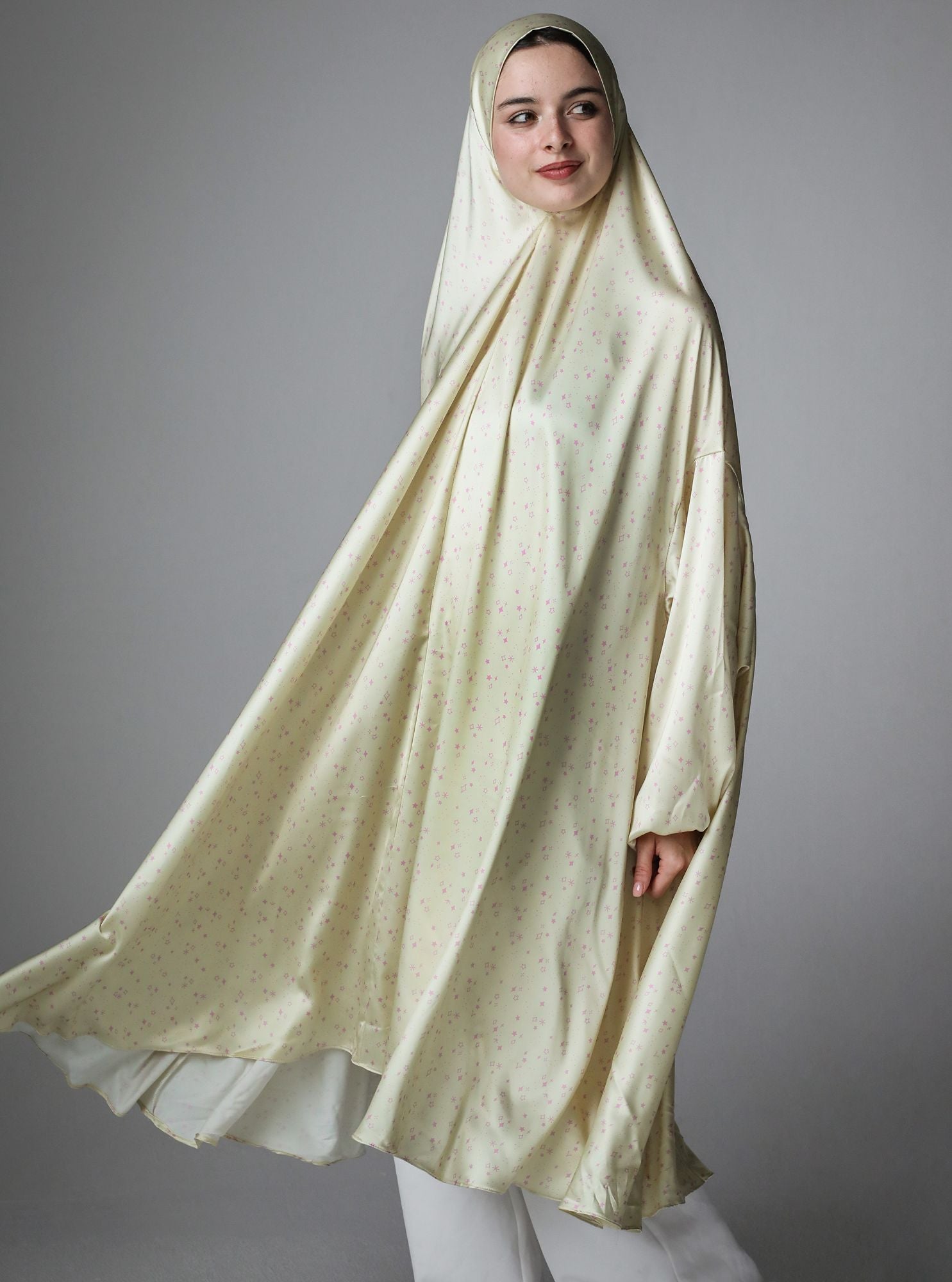 Butter Yellow Glaze - Midi Khimar