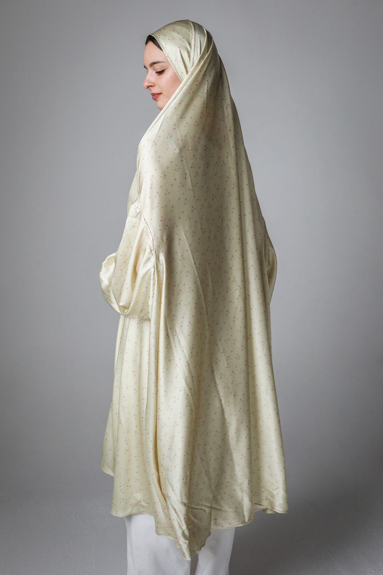 Butter Yellow Glaze - Midi Khimar