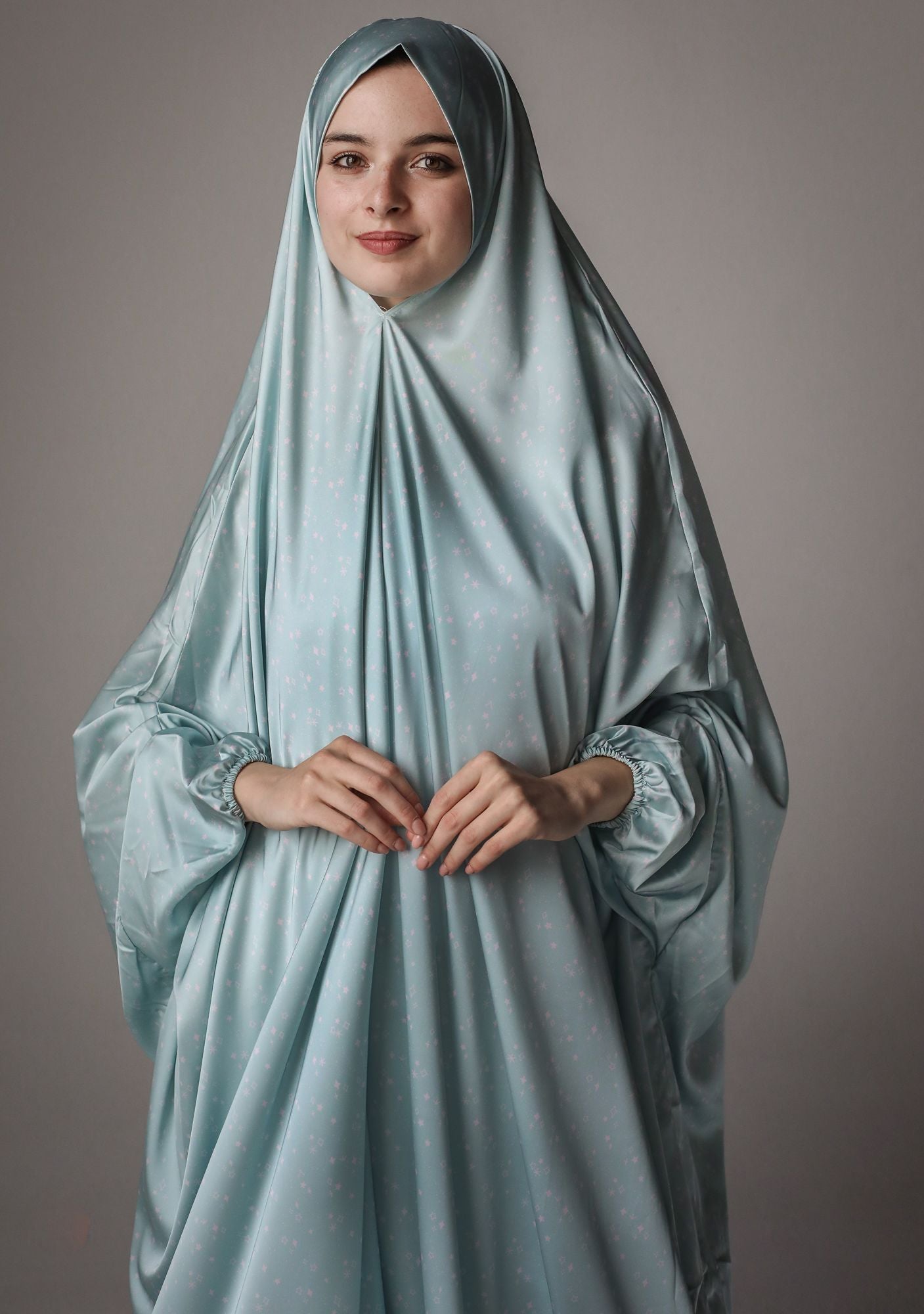 Mint Glaze - Slip on Khimar