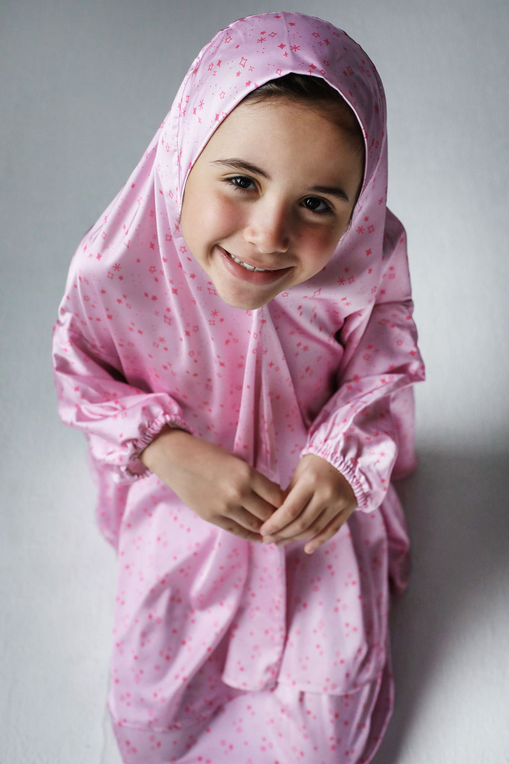 Pink Glaze - Kids Prayer Set