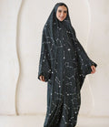 Emerald stars - Slip on Khimar