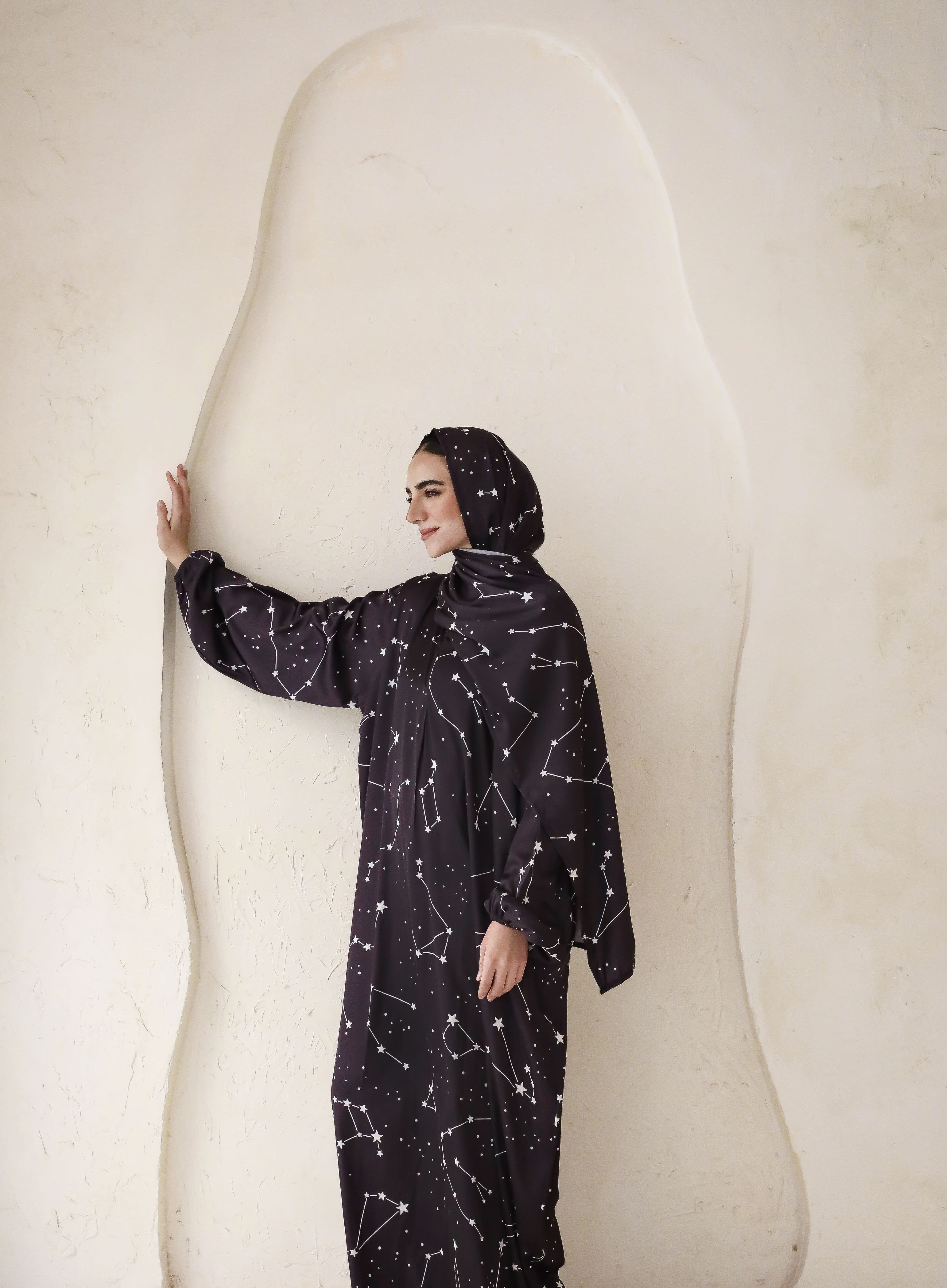 Violet Blue Stars - Prayer Dress