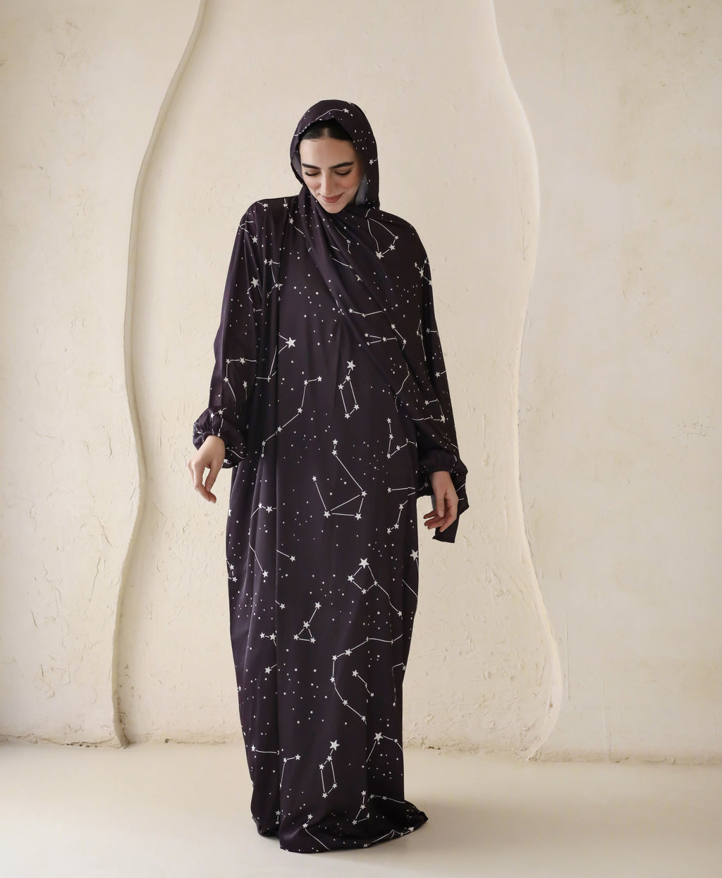 Violet Blue Stars - Prayer Dress
