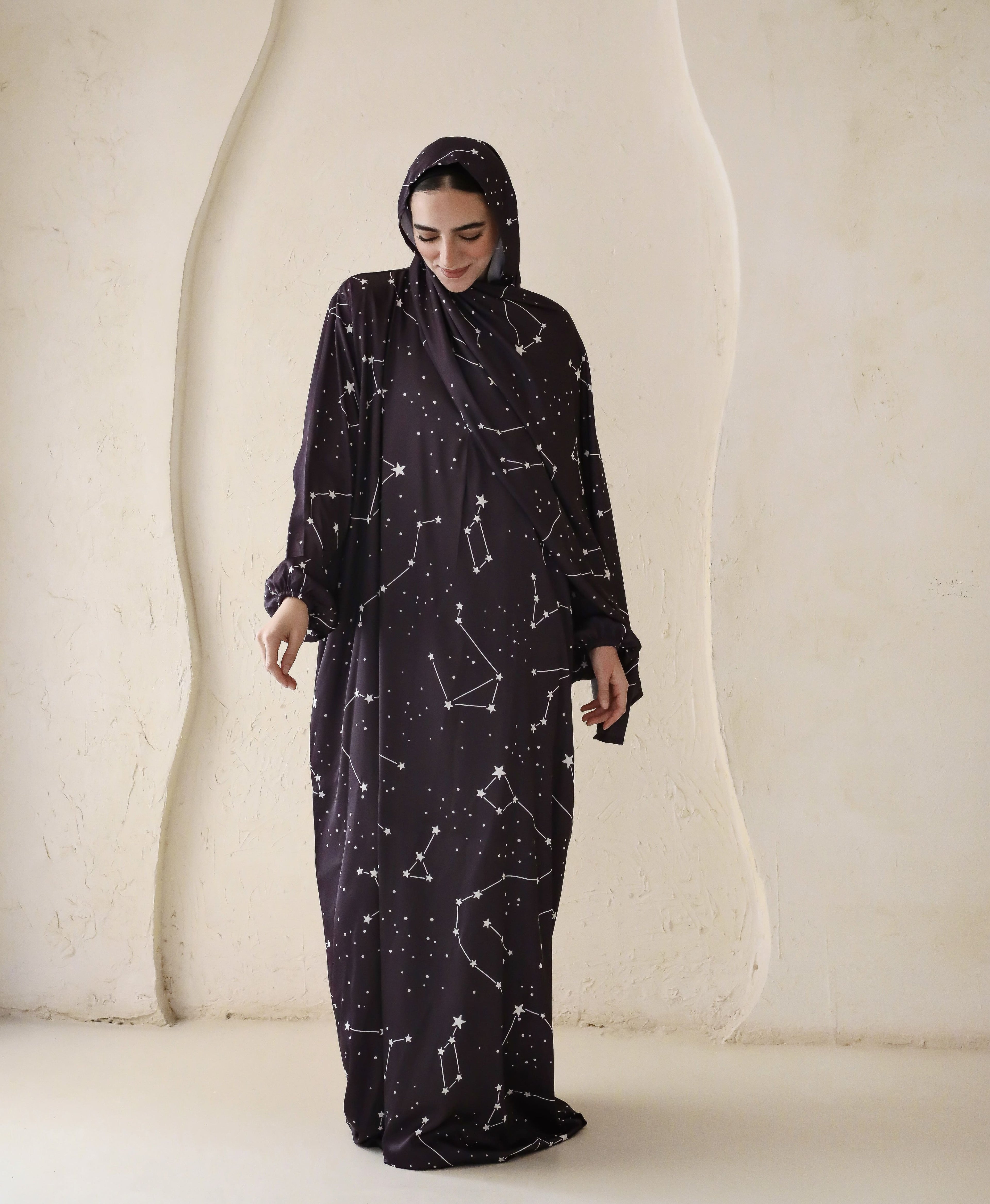 Violet Blue Stars - Prayer Dress