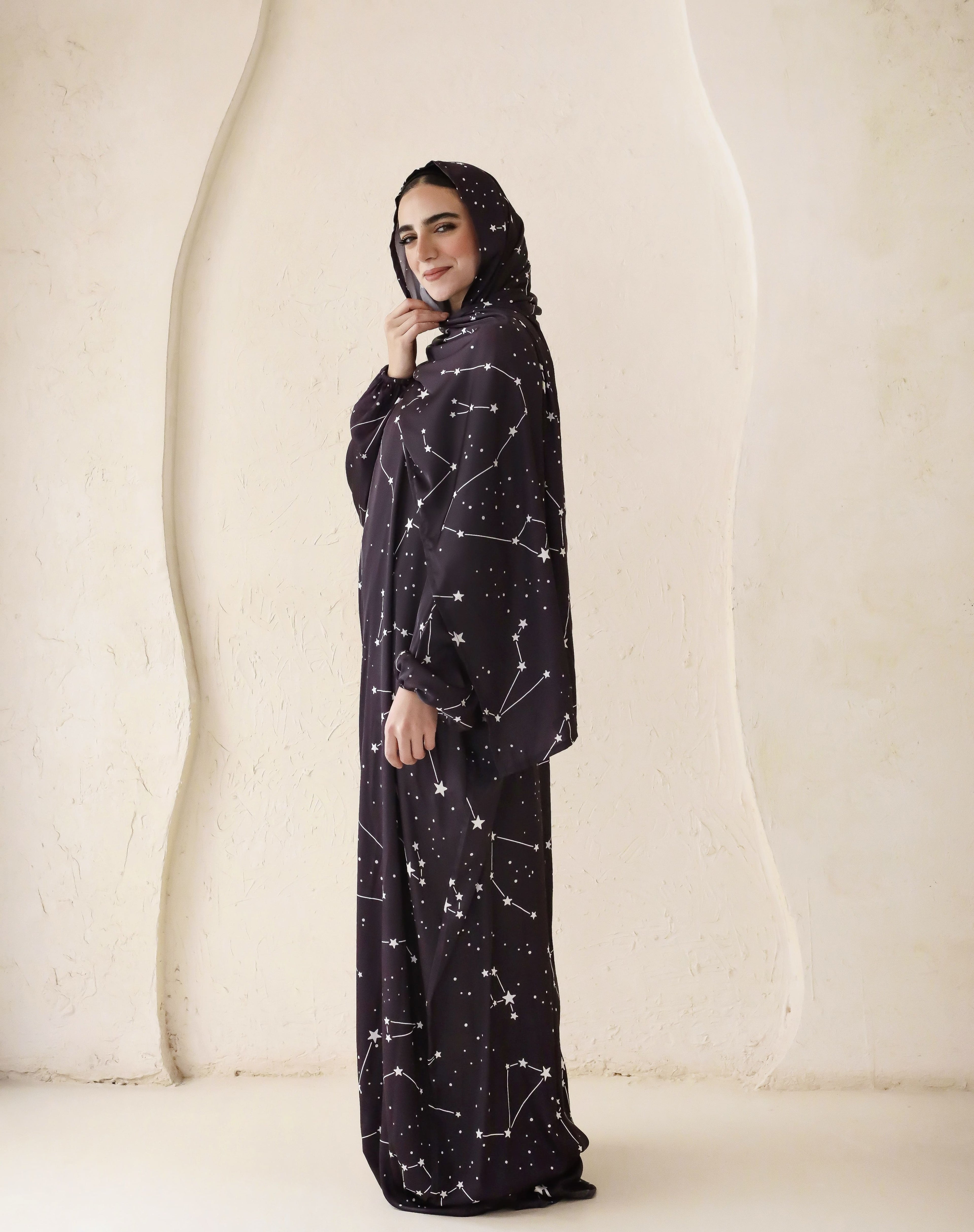 Violet Blue Stars - Prayer Dress