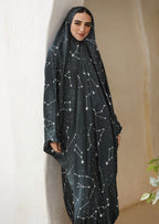 Emerald stars - Slip on Khimar