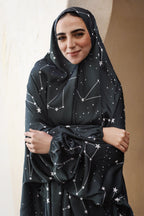 Emerald stars - Slip on Khimar