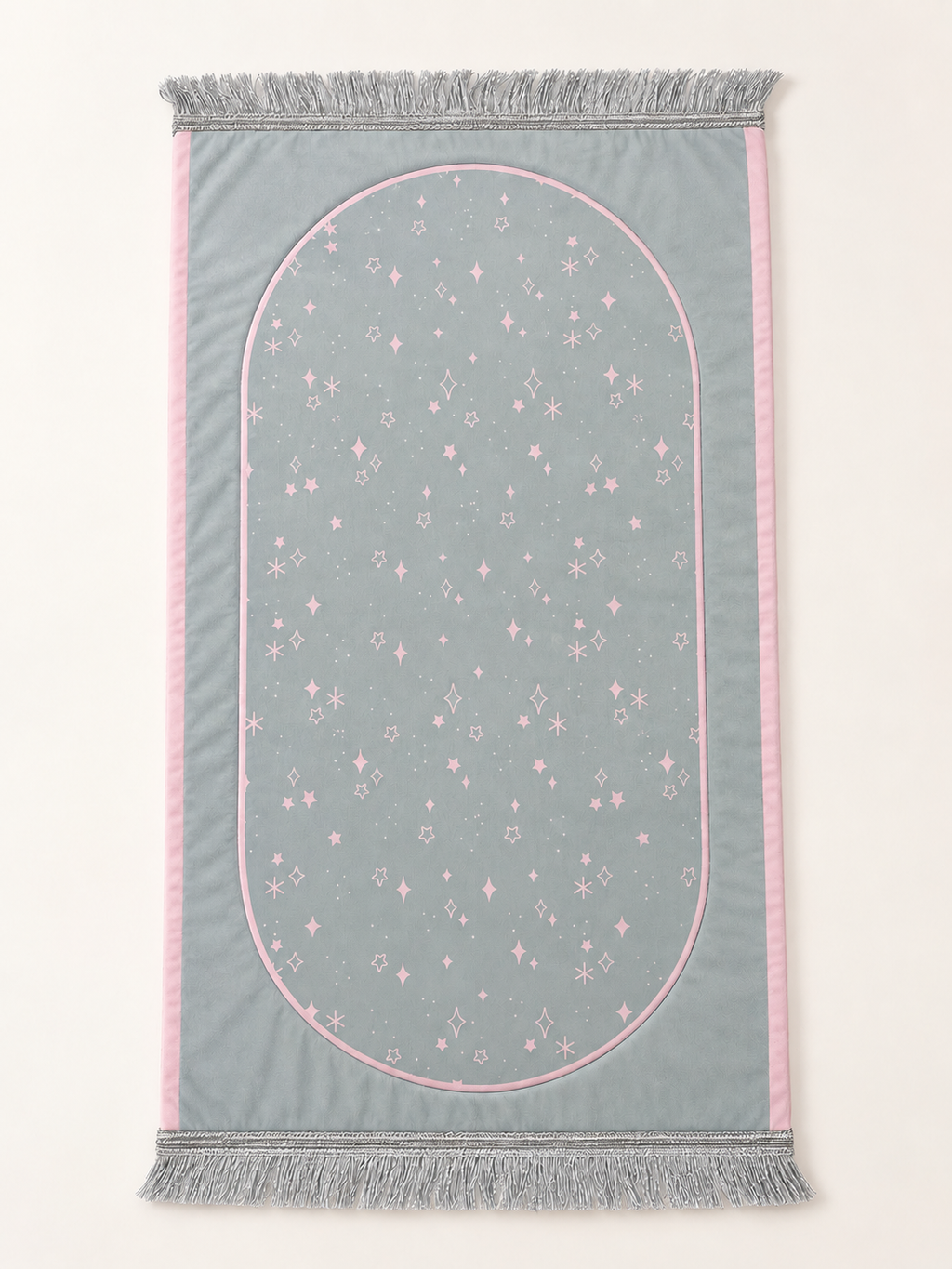 Mint Glaze Padded Rug