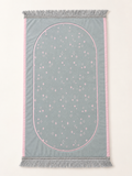 Mint Glaze Padded Rug