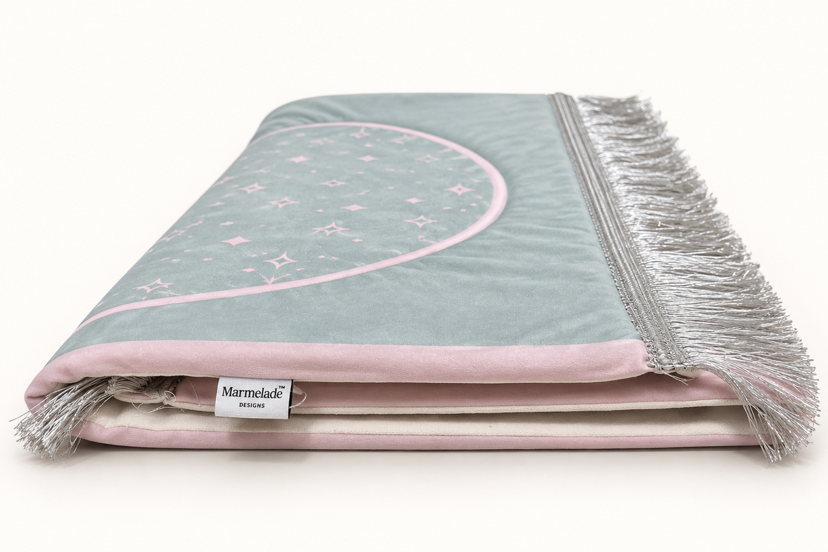 Mint Glaze Padded Rug