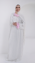 Polka Dots with a Hint of Pink - Prayer Dress
