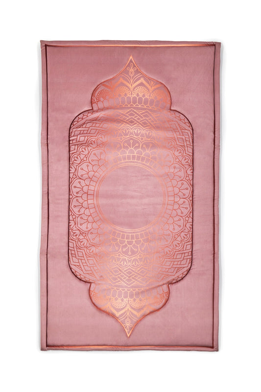 Padded Rose Glow Rug