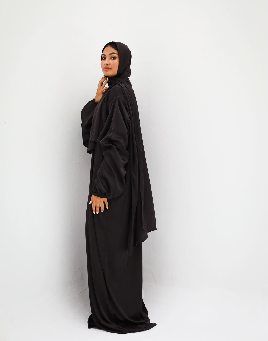 Plain Black Prayer Dress