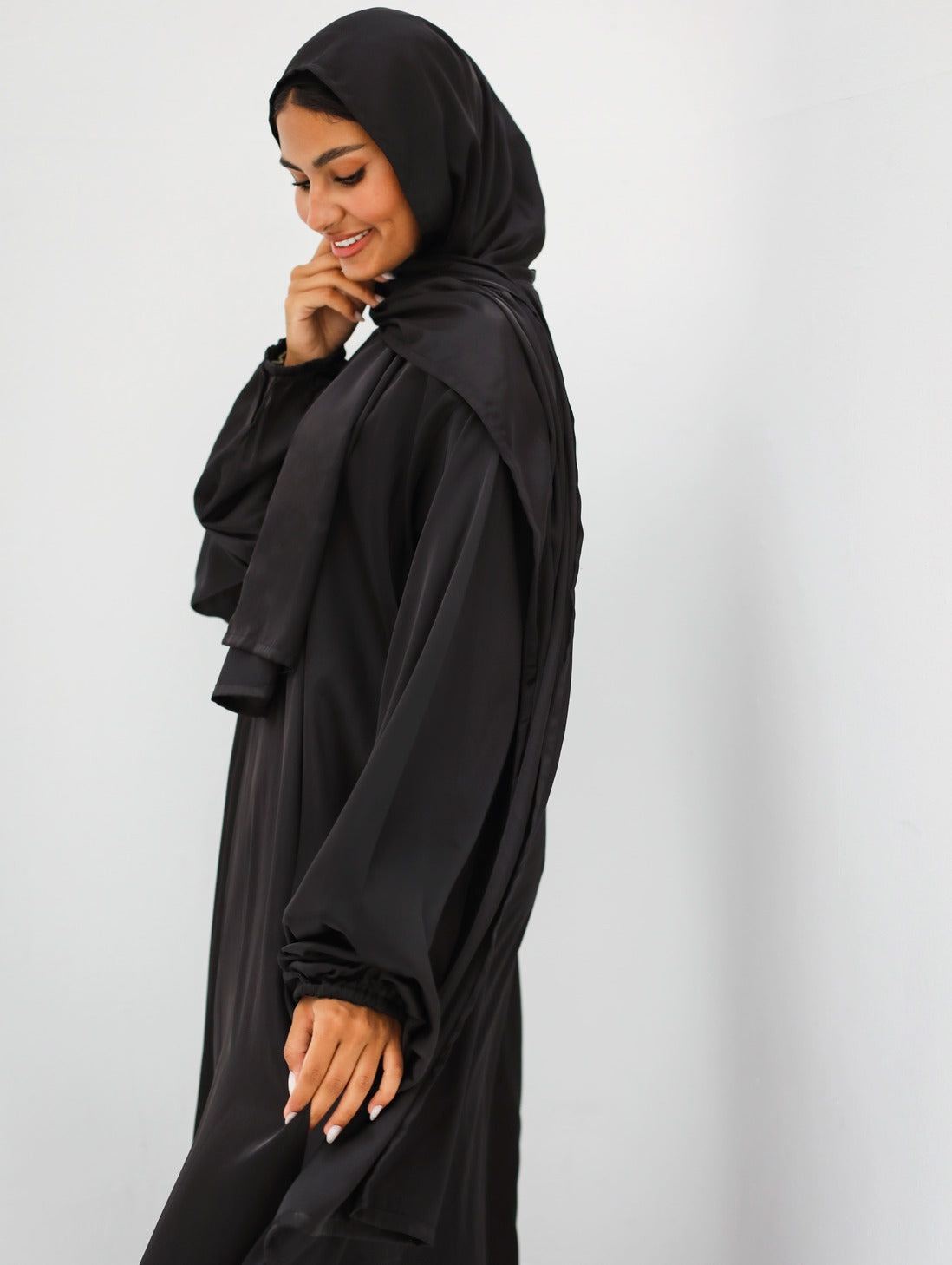 Plain Black Prayer Dress