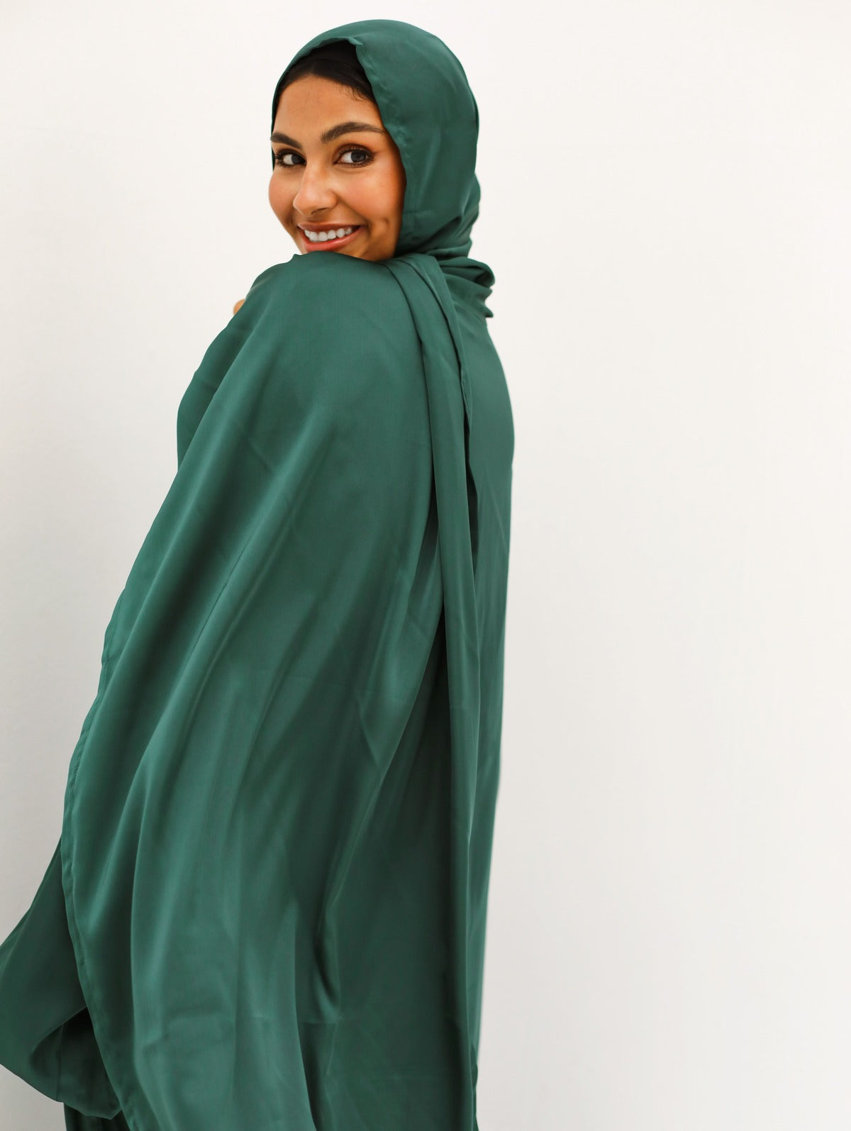 Plain Emerald Green Prayer Dress