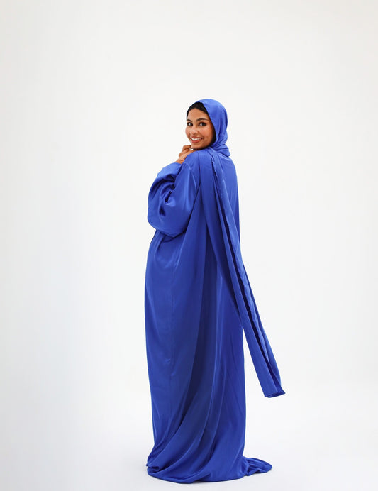 Plain Royal Blue Prayer Dress